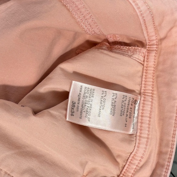 Ag Adriano Goldschmied Pink Slim Jeans - Picture 6 of 7